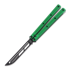 Squid Industries Krake Raken Trainer V2.5 Inked Green balisong trainer