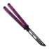 Balisong trainer Squid Industries Krake Raken Trainer V2.5 Inked Purple