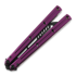 Balisong trainer Squid Industries Krake Raken Trainer V2.5 Inked Purple