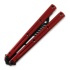 Squid Industries Krake Raken Trainer V2.5 Inked Red perhosveitsi harjoitteluun