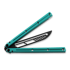 Balisong trainer Squid Industries Krake Raken Trainer V2.5 Inked Teal