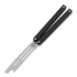 Squid Industries Mako Bottle Opener balisong trainer, 黑色