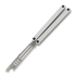 Squid Industries Mako Bottle Opener perhosveitsi harjoitteluun, silver