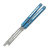 Squid Industries Mako Bottle Opener V5 balisong trainer, Dual Tone Teal