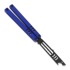 Squid Industries Mako Inked Blue V4.5 balisong trainer