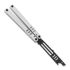 Balisong trainer Squid Industries Mako Inked Silver V4.5
