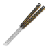 Squid Industries Nautilus balisong trainer, gold