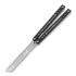 Squid Industries Nautilus Silver balisong trainer