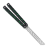 Balisong trainer Squid Industries Nautilus V2, roheline