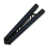 Balisong trainer Squid Industries Inked Nautilus V2, sinine