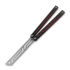 Squid Industries Nautilus V2 balisong trainer, 红色