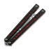 Balisong trainer Squid Industries Nautilus V2, punane