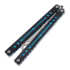 Balisong trainer Squid Industries Nautilus V2, teal