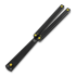 Squid Industries Squiddy-B Ti-Mod balisong trainer, gold