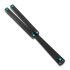 Balisong trainer Squid Industries Squiddy-B Ti-Mod, teal