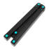 Balisong trainer Squid Industries Squiddy-B Ti-Mod, teal