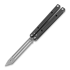 Squid Industries Squidtrainer V3.5 balisong trainer, 黑色