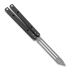 Squid Industries Squidtrainer V3.5 balisong trainer, 黑色