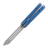 Squid Industries Squidtrainer V3.5 perhosveitsi harjoitteluun, sininen