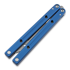 Squid Industries Squidtrainer V3.5 perhosveitsi harjoitteluun, sininen