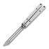 Squid Industries Squidtrainer V3.5 balisong trainer, silver