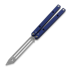Balisong trainer Squid Industries Squidtrainer V4, sinine