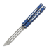 Squid Industries Squidtrainer V4 Dual-Tone Blue balisong trainer