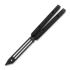 Squid Industries Inked Squidtrainer V4 balisong trainer, 黑色