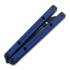 Balisong trainer Squid Industries Inked Squidtrainer V4, sinine