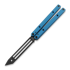 Balisong trainer Squid Industries Inked Squidtrainer V4, teal