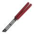 Squid Industries Triton Inked balisong trainer, 红色