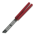 Squid Industries Triton Inked balisong trainer, 红色