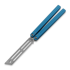 Squid Industries Triton V2 Teal balisong trainer