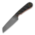 ST Knives Ibex Stonewashed veitsi, musta