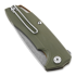 ST Knives Wolverine sulankstomas peilis, žalia