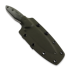 SteelBuff Slugger knife, Green/Black Micarta