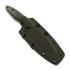 SteelBuff Slugger veitsi, Green/Black Micarta