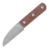 StraightLine Ally - Stonewashed - Brown Burlap Micarta knife