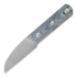 StraightLine Ally - Stonewashed - Denim Canvas Micarta knife