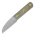 Coltello StraightLine Ally - Stonewashed - Green Canvas Micarta