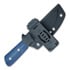 StraightLine Bigger Digger - Stonewashed - Blue Canvas Micarta knife