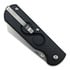 StraightLine Rox - Stonewashed - Black G10 kääntöveitsi