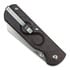 StraightLine Rox - Stonewashed - Brown Burlap Micarta sulankstomas peilis