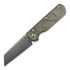 Coltello pieghevole StraightLine Rox - Stonewashed - Green Canvas Micarta