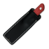 StraightLine Scorer - Satin - Red Burlap Micarta knife