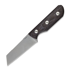 StraightLine Scorer - Stonewashed - Brown Burlap Micarta knife