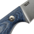Coltello StraightLine Scorer - Stonewashed - Denim Canvas Micarta