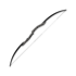 Survival Archery Systems Atmos Compact Modern Longbow, cobalt, 55 draw, left
