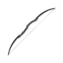 Survival Archery Systems Atmos Compact Modern Longbow, cobalt, 55 draw, left