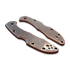 Svechnikov Workshop Spyderco Delica 4 / Lil Matriarch Old Classic Dark Cherry handle scales